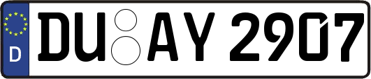 DU-AY2907
