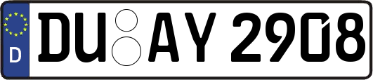 DU-AY2908