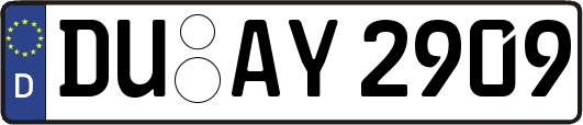 DU-AY2909
