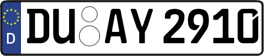 DU-AY2910