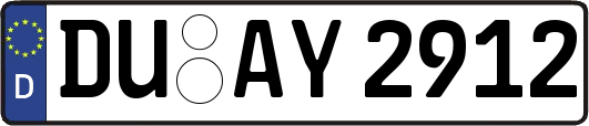 DU-AY2912