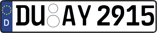 DU-AY2915