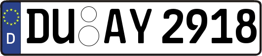 DU-AY2918