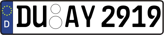 DU-AY2919