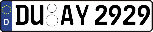 DU-AY2929