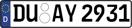 DU-AY2931