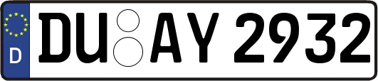 DU-AY2932