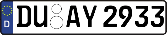 DU-AY2933