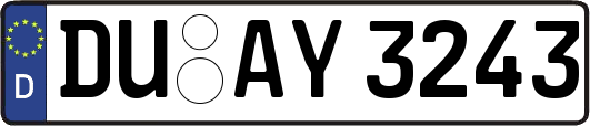 DU-AY3243