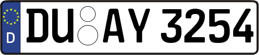 DU-AY3254