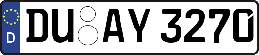 DU-AY3270