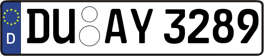 DU-AY3289
