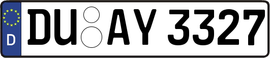 DU-AY3327