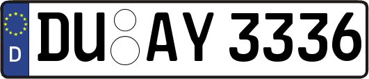 DU-AY3336