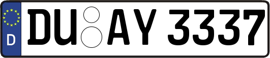 DU-AY3337