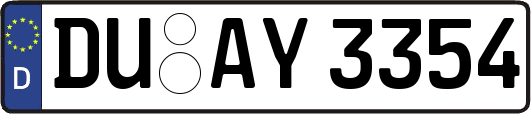 DU-AY3354