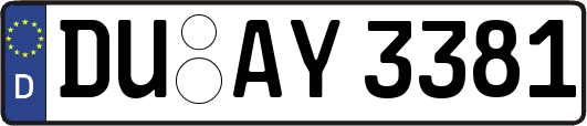 DU-AY3381