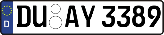 DU-AY3389