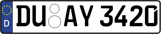 DU-AY3420