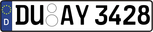 DU-AY3428