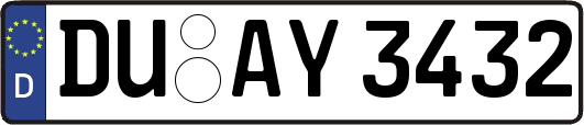 DU-AY3432