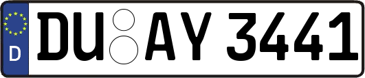 DU-AY3441