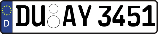 DU-AY3451