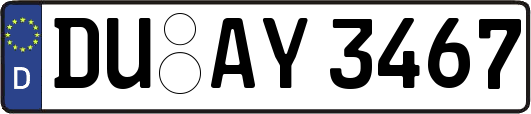 DU-AY3467