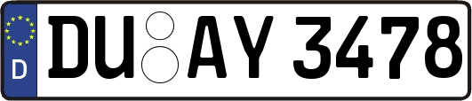 DU-AY3478