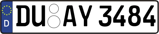 DU-AY3484