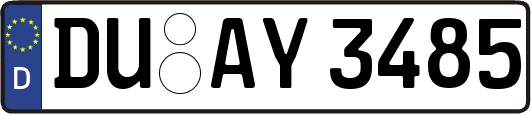 DU-AY3485