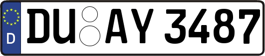 DU-AY3487