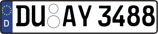 DU-AY3488