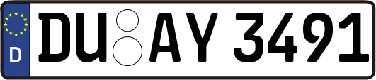 DU-AY3491
