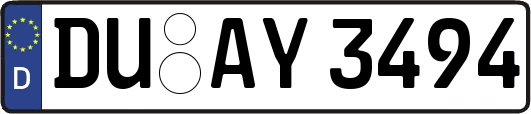 DU-AY3494