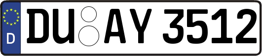 DU-AY3512