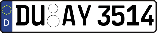 DU-AY3514