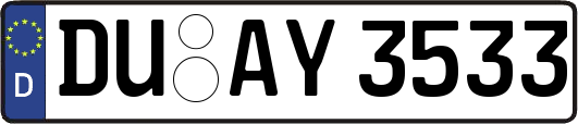 DU-AY3533