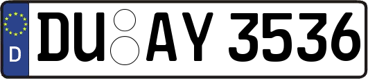 DU-AY3536