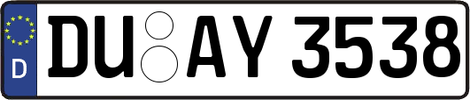 DU-AY3538