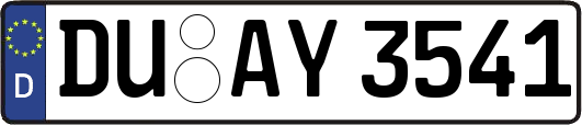 DU-AY3541