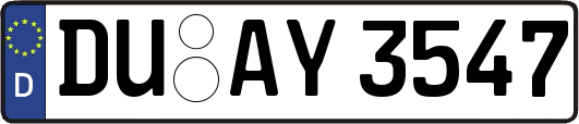 DU-AY3547