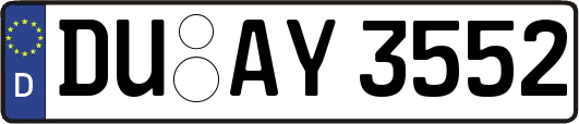 DU-AY3552