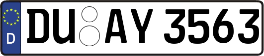 DU-AY3563