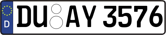 DU-AY3576