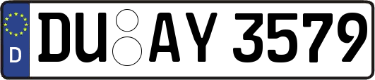 DU-AY3579