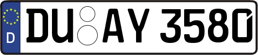 DU-AY3580