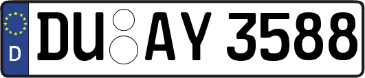 DU-AY3588
