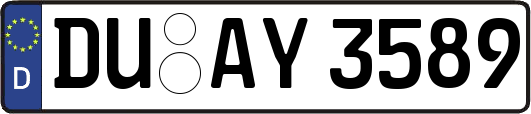 DU-AY3589