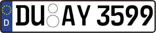 DU-AY3599